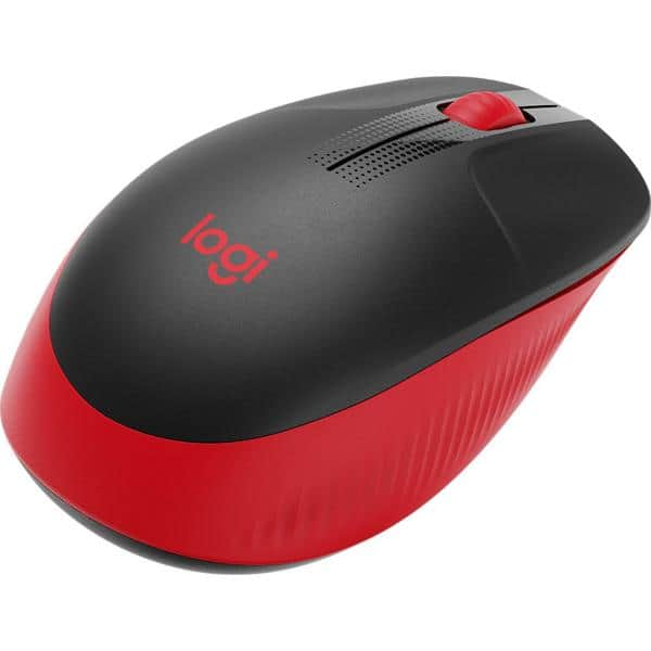 Mouse sem fio Full Size M190 vermelho 910-005904 Logitech CX 1 UN