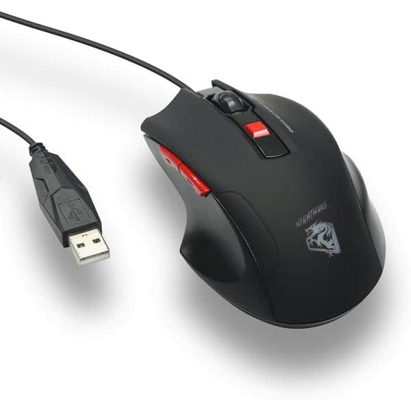 Mouse Gamer USB 4800dpi Nightmare  MGNM Elg CX 1 UN