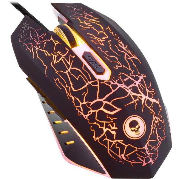 Mouse Gamer com fio USB 2400dpi Led Bright - CX 1 UN