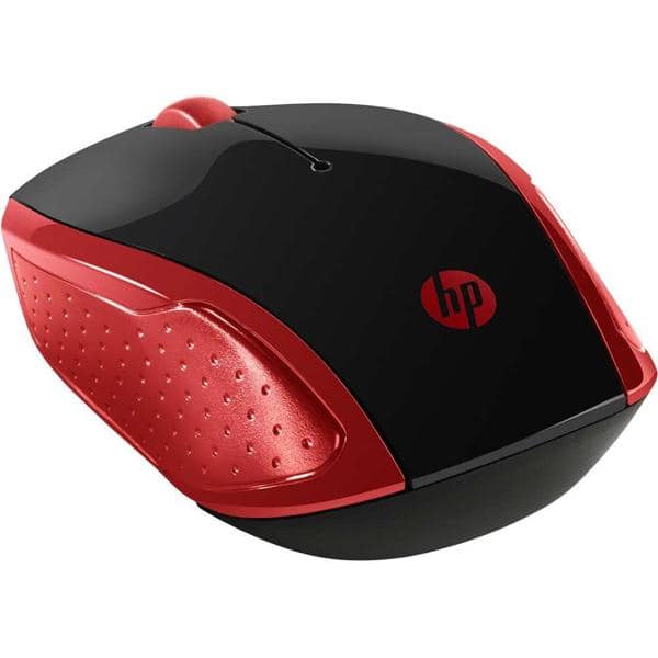 Mouse sem fio usb vermelho X200 2HU82AA HP CX 1 UN