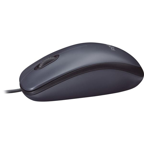 Mouse Óptico USB Cinza M90 Logitech - BT 1 UN