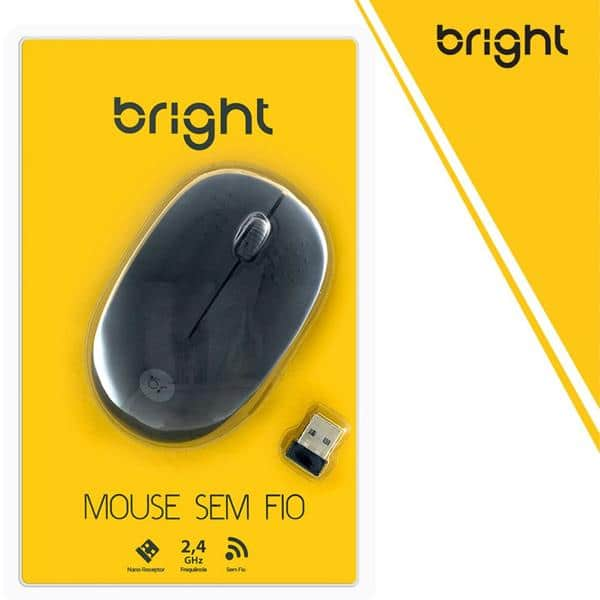 Mouse sem fio Malasia 0404 Bright CX 1 UN