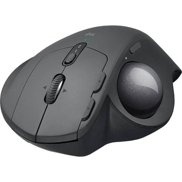 Mouse sem fio Logitech Trackball MX Ergo com Ajuste de Ângulo, USB Unifying ou Bluetooth para até 3 dispositivos, Recarregável CX 1 UN