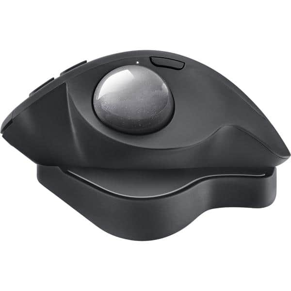 Mouse sem fio Logitech Trackball MX Ergo com Ajuste de Ângulo, USB Unifying ou Bluetooth para até 3 dispositivos, Recarregável CX 1 UN