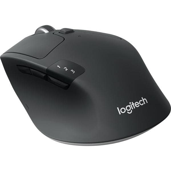 Mouse sem fio Logitech M720 Triathlon com Conexão USB Unifying ou Bluetooth com Easy-Switch para até 3 dispositivos e Pilha Inclusa CX 1 UN