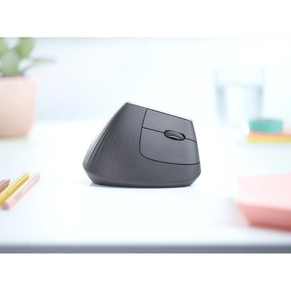 Mouse sem fio Logitech MX Vertical com Design Ergonômico, USB Unifying ou Bluetooth para até 3 dispositivos, Recarregável CX 1 UN