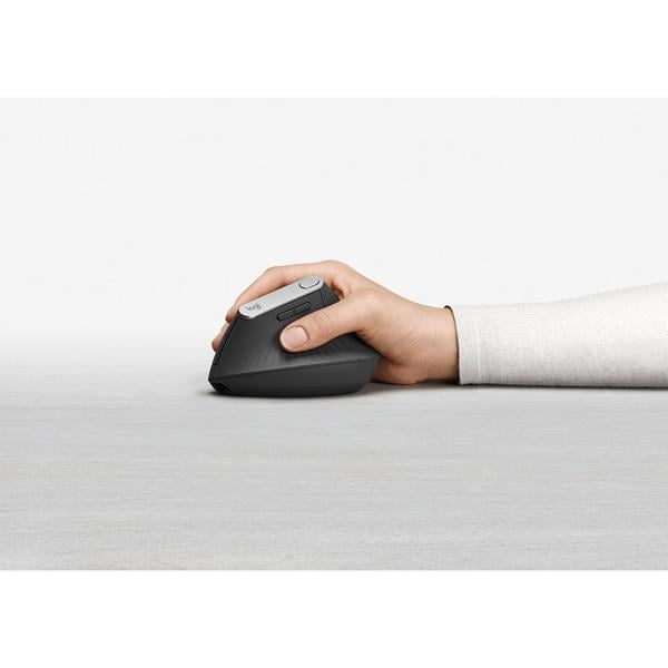 Mouse sem fio Logitech MX Vertical com Design Ergonômico, USB Unifying ou Bluetooth para até 3 dispositivos, Recarregável CX 1 UN