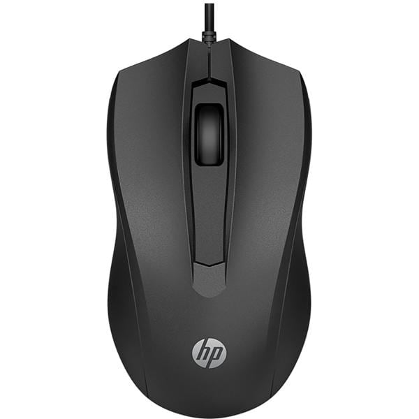 Mouse Óptico USB Preto CL100 6VY96AA HP - BT 1 UN