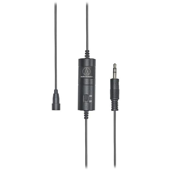 Microfone de Lapela Omnidirecional Condensador, P2 - ATR3350XIS - Audio-Technica CX 1 UN