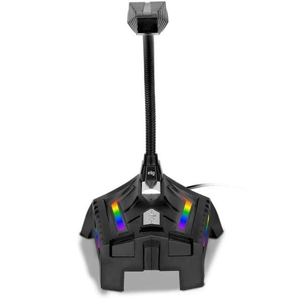 Microfone Gamer Ogon USB 2.0 RGB, HGON, Elg - CX 1 UN