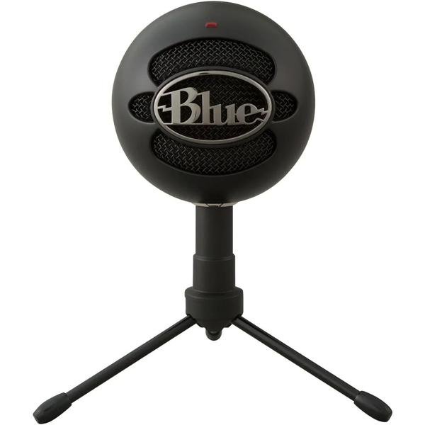 Microfone Condensador USB Blue Snowball Ice Preto CX 1 UN