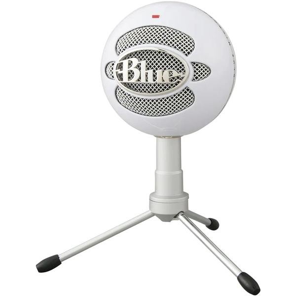 Microfone Condensador USB Blue Snowball Ice Branco CX 1 UN