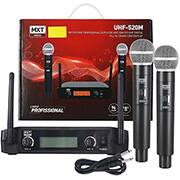 Microfone duplo sem fio,UHF-520M ,054.0001.0, Mxt - CX 1 UN Microfone duplo sem fio,UHF-520M ,054.0001.0, Mxt - CX 1 UN
