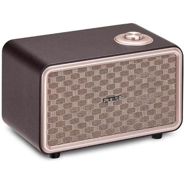 Caixa de som Bluetooth, 80w rms, Retro speaker Presley, SP367, Pulse - CX 1 UN