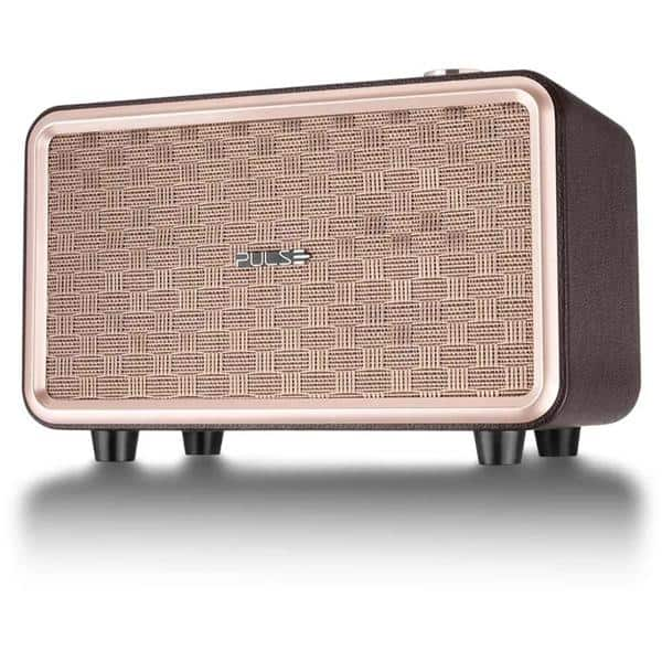 Caixa de som Bluetooth, 80w rms, Retro speaker Presley, SP367, Pulse - CX 1 UN