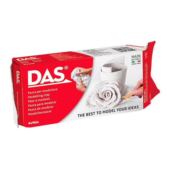 Massa cerâmica fria branca 1kg 387500 DAS PT 1 UN Massa cerâmica fria branca 1kg 387500 DAS PT 1 UN