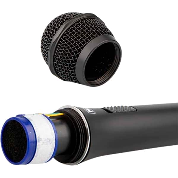 Microfone dinâmico com fio M-K1 preto 54.1.101 Mxt CX 1 UN