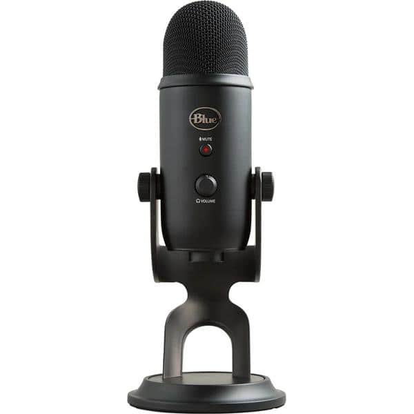 Microfone Condensador USB, Yeti, Preto, 988-000103, Blue - CX 1 UN
