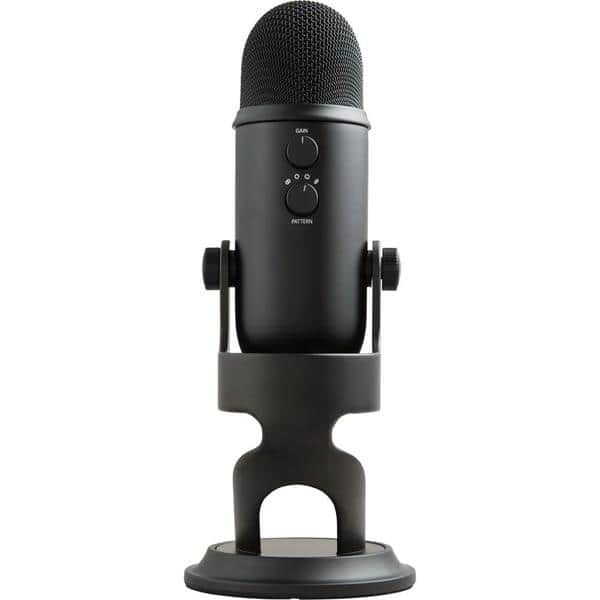 Microfone Condensador USB, Yeti, Preto, 988-000103, Blue - CX 1 UN