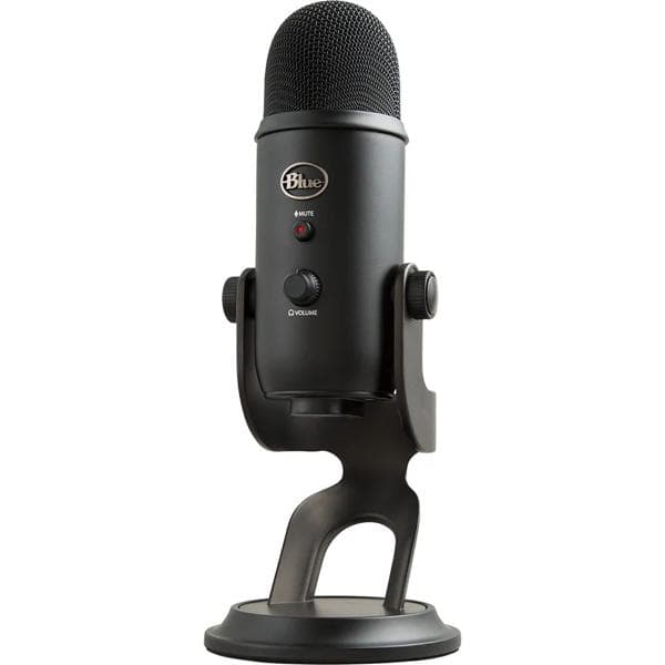 Microfone Condensador USB, Yeti, Preto, 988-000103, Blue - CX 1 UN