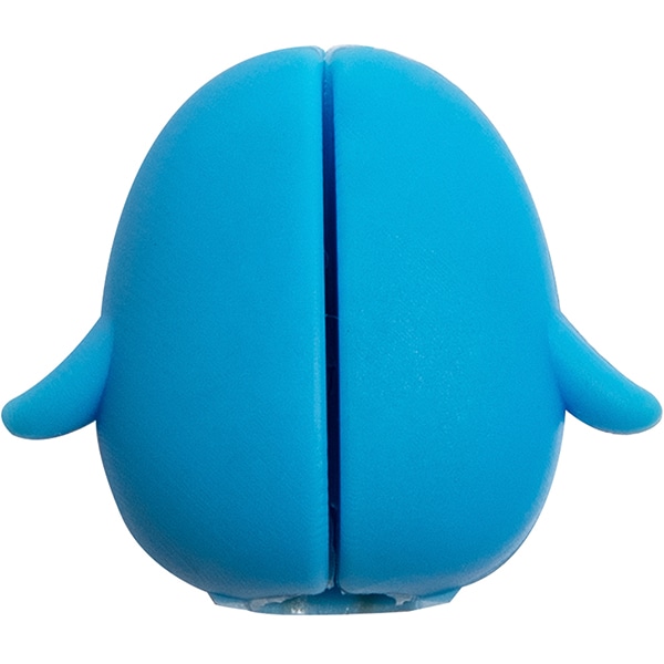 Protetor de cabo, Pinguim Azul, 2Plug - 1 UN