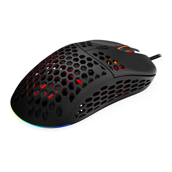 Mouse Gamer com fio USB 16000 dpi, com 8 botões Warrior - CX 1 UN