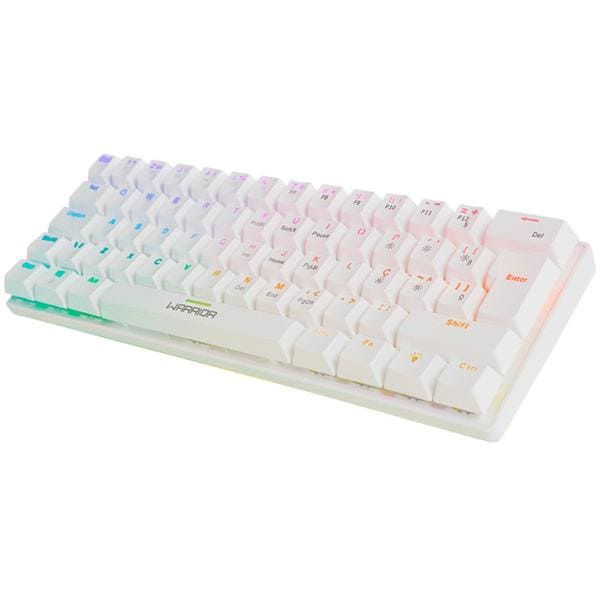 Teclado Gamer Mecânico Royal Precision, Blue Switch, ABNT2, RGB Branco, TC311, Warrior - CX 1 UN