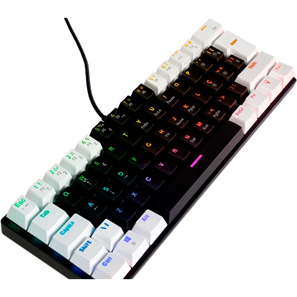 Teclado Gamer Mecânico Royal Precision, Blue Switch, ABNT2, RGB Preto, TC314, Warrior - CX 1 UN