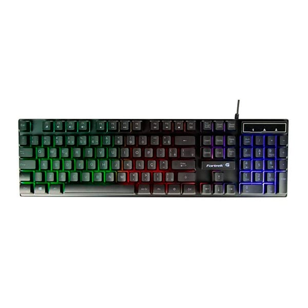 Teclado Gamer USB, Blackfire, Preto, 75857, Fortrek - CX 1 UN