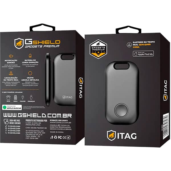 Card localizador Itag para Iphone, GS-8854-IP, Gshield - CX 1 UN