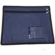 Malote 37x31cm em courvin azul Alcaplas PT 1 UN