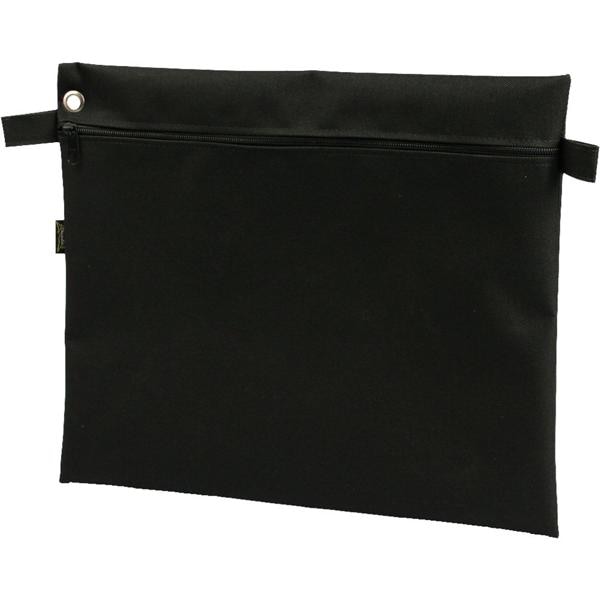 Malote 38x30cm em nylon preto 62 Goodie S PT 1 UN