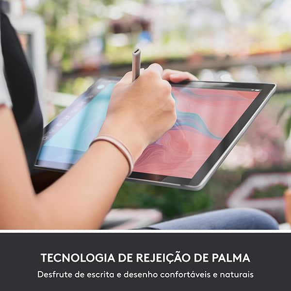 Caneta para touch screen, Prata, 914-000070, Logitech - CX 1 UN