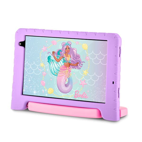 Tablet Barbie, 64GB de Armazenamento, 4GB de Memória, Android 13, Wi-Fi, Tela de 8", NB434, Multi - CX 1 UN Tablet Barbie, 64GB de Armazenamento, 4GB de Memória, Android 13, Wi-Fi, Tela de 8", NB434, Multi - CX 1 UN