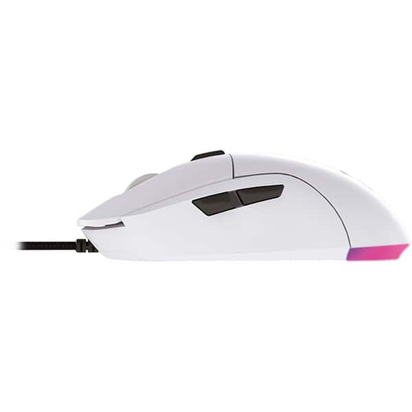 Mouse gamer com fio, Ceres Pro Hyperlight, MGCSPRO, Conexão USB, Branco, 12800 DPI, 6 botões programáveis, Sensor óptico, Elg - CX 1 UN