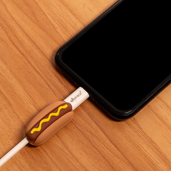 Protetor de cabo, Hot Dog, 2Plug - 1 UN