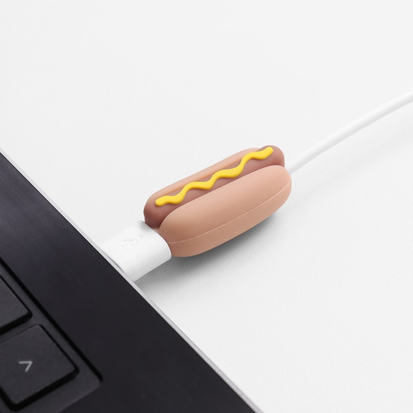 Protetor de cabo, Hot Dog, 2Plug - 1 UN