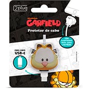 Protetor de Cabo Para USB-C, Garfield, 2Plug - UN 1 UN