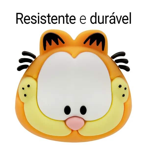 Protetor de Cabo Para USB-C, Garfield, 2Plug - 1 UN Protetor de Cabo Para USB-C, Garfield, 2Plug - 1 UN