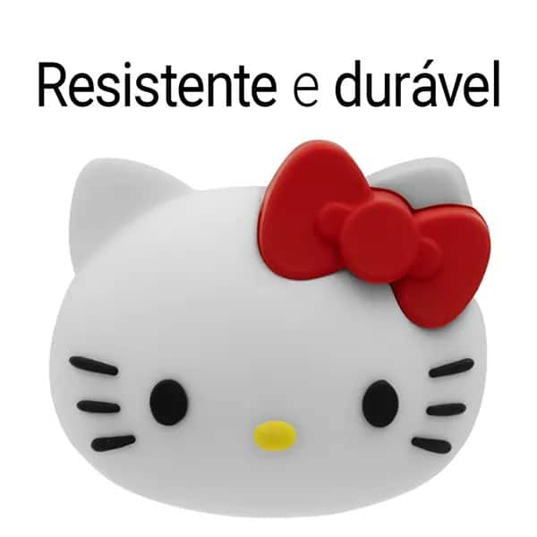 Protetor de Cabo Para USB-C, Hello Kitty, 2Plug - 1 UN Protetor de Cabo Para USB-C, Hello Kitty, 2Plug - 1 UN
