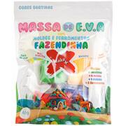 Massa de modelar Kit Fazendinha, 60g, 13708, Make + - PT 1 UN Massa de modelar Kit Fazendinha, 60g, 13708, Make + - PT 1 UN