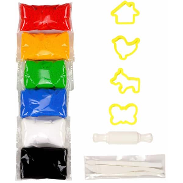 Massa de modelar Kit Fazendinha 60g 13708 Make+ PT 1 UN