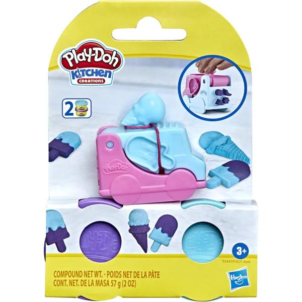 Massa de modelar, Play-Doh, mini food truck, sortido, F3571, Hasbro - KT 1 UN