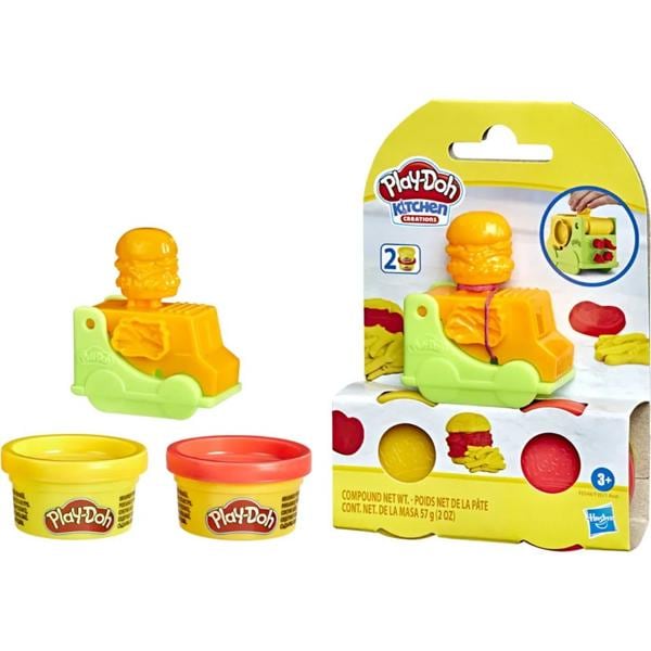 Massa de modelar, Play-Doh, mini food truck, sortido, F3571, Hasbro - KT 1 UN