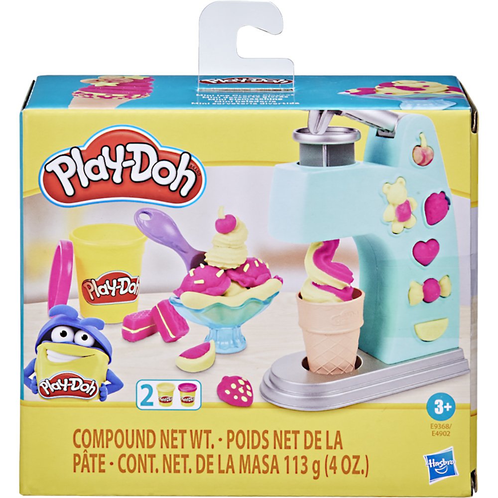 Conjunto De Massinha Play-doh Castelo De Sorvete 6 Potes Play-doh Multicor