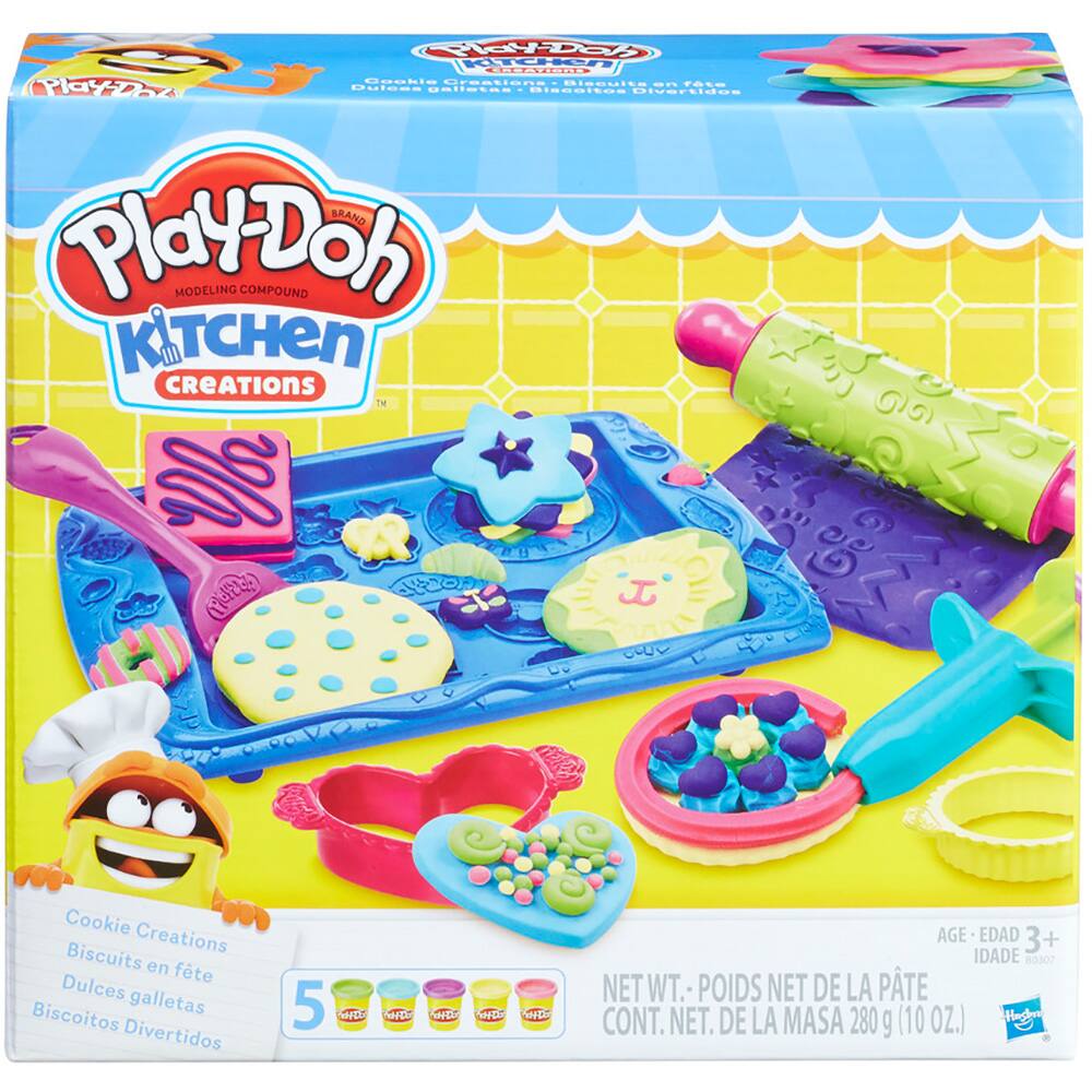 Massinha Play Doh Biscoitos Divertidos B0307 Hasbro - Escolar - Kalunga.com