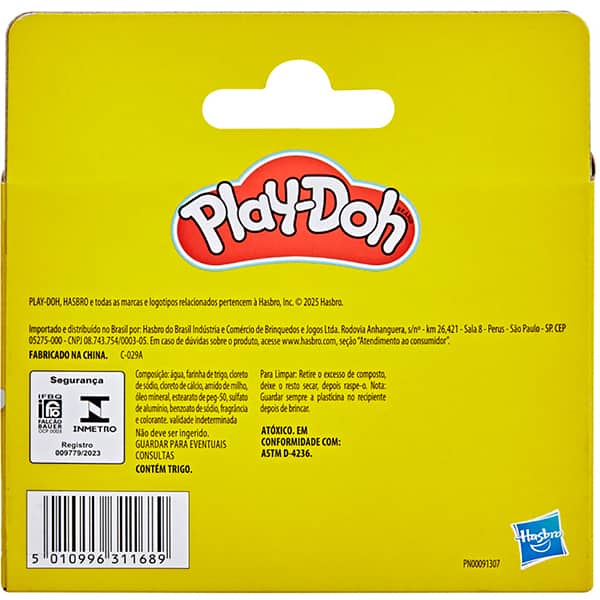 Massa para modelar Play Doh, 10 cores, 284g, Hasbro - CX 1 UN