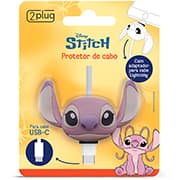 Protetor de Cabo Para USB-C, Disney Angel / Stitch, 2Plug - PT 1 UN