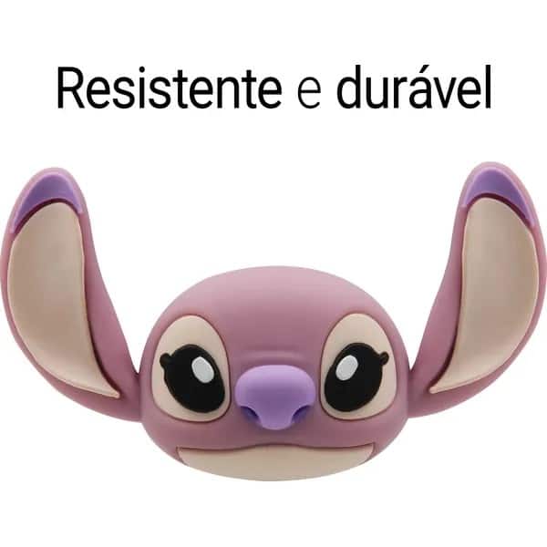 Protetor de Cabo Para USB-C, Disney Angel / Stitch, 2Plug - PT 1 UN Protetor de Cabo Para USB-C, Disney Angel / Stitch, 2Plug - PT 1 UN