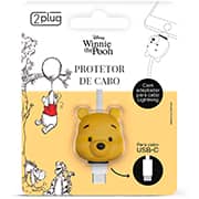 Protetor de Cabo Para USB-C, Disney Pooh, 2Plug - PT 1 UN
